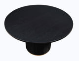 Magnolia Black 52-inch Round Dining Table from Steve Silver - Luna Furniture