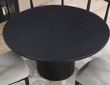 Magnolia Black 52-inch Round Dining Table from Steve Silver - Luna Furniture