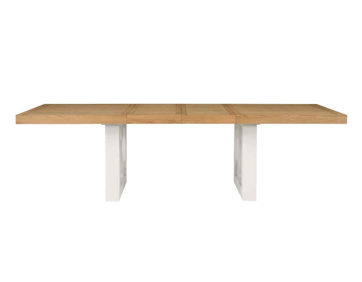 Magnolia Oak 72-108-inch Extendable Dining Table from Steve Silver - Luna Furniture