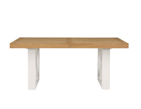 Magnolia Oak 72-108-inch Extendable Dining Table from Steve Silver - Luna Furniture