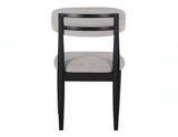 Magnolia Upholstered Side Chair, Black, Set of 2 from Steve Silver - Luna Furniture