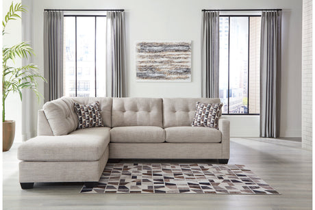 Mahoney Pebble 2-Piece LAF Chaise Sectional from Ashley - Luna Furniture