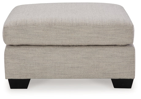 Mahoney Pebble 2-Piece Sectional with Ottoman from Ashley - Luna Furniture