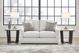Maitelynn Chalk Loveseat from Ashley - Luna Furniture