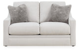 Maitelynn Chalk Loveseat from Ashley - Luna Furniture