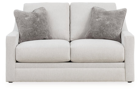 Maitelynn Sofa, Loveseat, Chair and Ottoman in Chalk from Ashley - Luna Furniture