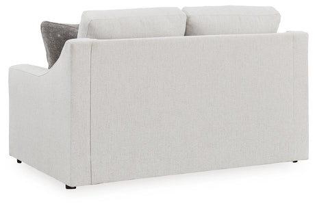 Maitelynn Sofa, Loveseat, Chair and Ottoman in Chalk from Ashley - Luna Furniture