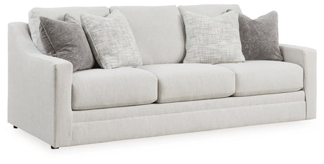Maitelynn Sofa, Loveseat, Chair and Ottoman in Chalk from Ashley - Luna Furniture