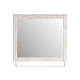 Makidern Whitewash Bedroom Mirror from Ashley - Luna Furniture