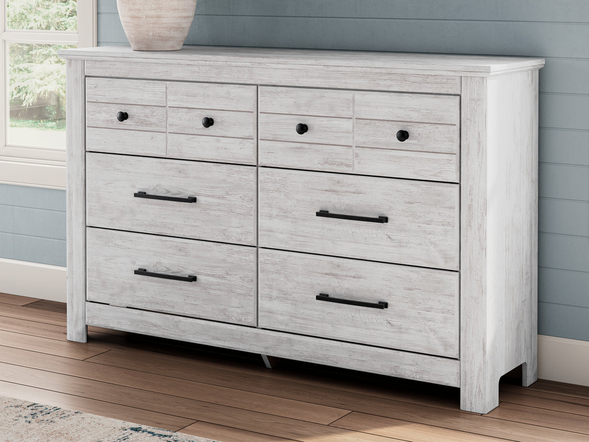 Makidern Whitewash Dresser from Ashley Furniture - Luna Furniture