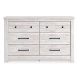 Makidern Whitewash Dresser from Ashley Furniture - Luna Furniture