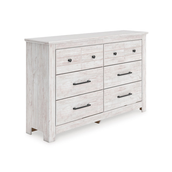 Makidern Whitewash Dresser