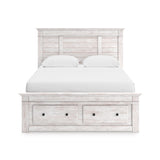 Makidern Whitewash Storage Panel Youth Bedroom Set from Ashley - Luna Furniture