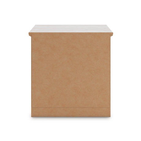 Makidern Whitewash Storage Panel Bedroom Set with 4 Drawers from Ashley - Luna Furniture