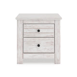 Makidern Whitewash Storage Panel Bedroom Set with 4 Drawers from Ashley - Luna Furniture