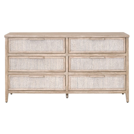 Malay 6-drawer Double Dresser from Essentials For Living - Luna Furniture