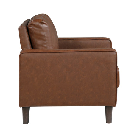 Malcolm Chocolate Living Room Set from Homelegance - Luna Furniture