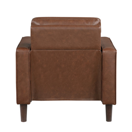 Malcolm Chocolate Living Room Set from Homelegance - Luna Furniture
