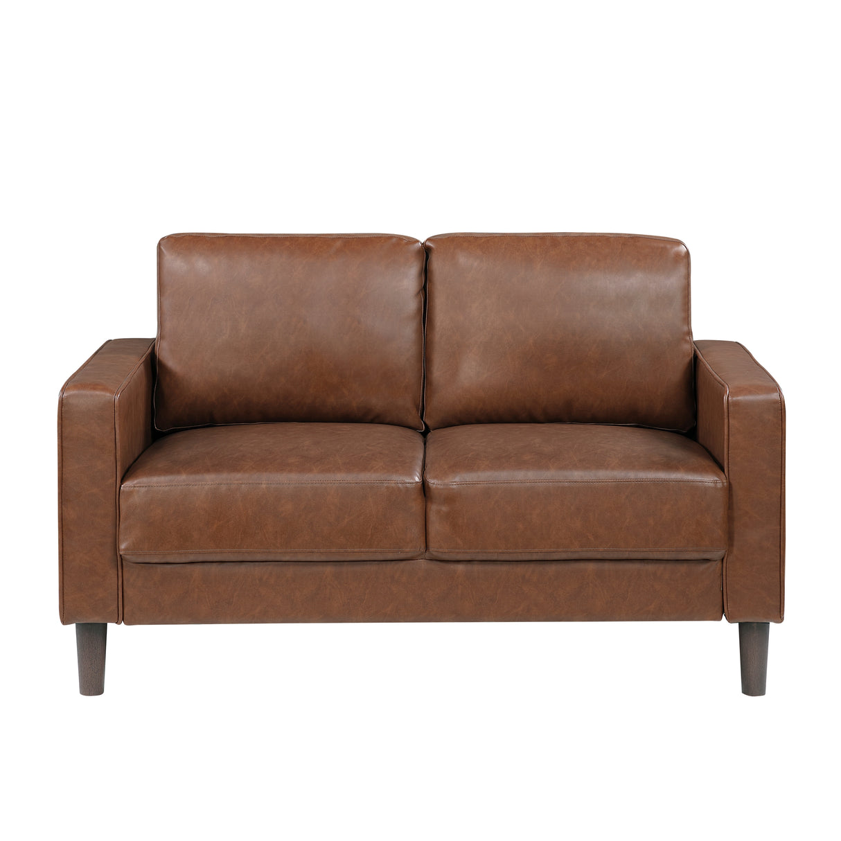 Malcolm Chocolate Loveseat from Homelegance - Luna Furniture