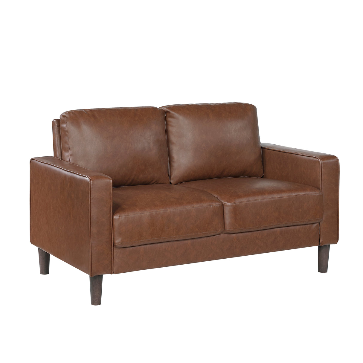 Malcolm Chocolate Loveseat from Homelegance - Luna Furniture