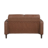 Malcolm Chocolate Loveseat from Homelegance - Luna Furniture