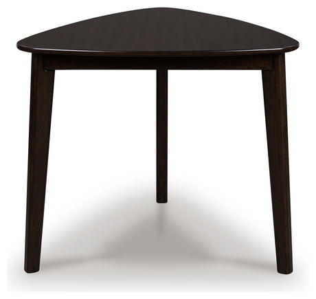 Mallenette Merlot Dining Table from Ashley - Luna Furniture