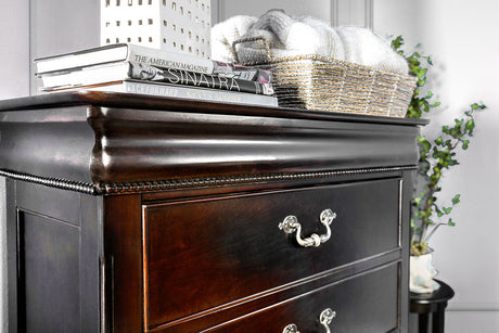 Mandura Cherry Chest from Furniture of America - Luna Furniture