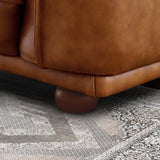 Emma Cognac Leather Sofa from Ashcroft Furniture - Luna Furniture
