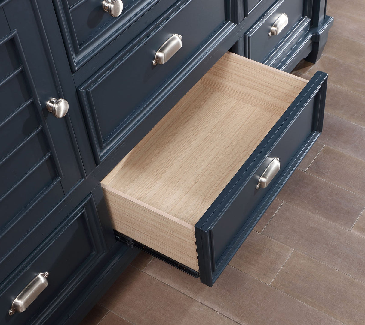 Manzanillo Slate Blue Dresser Luna Furniture Manzanillo Slate Blue Dresser Luna Furniture