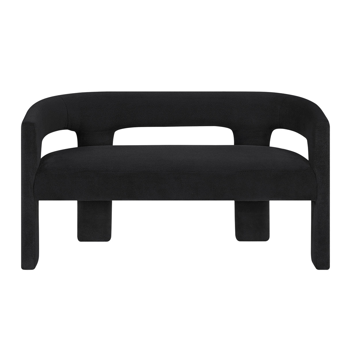 Marais Black Bench from Homelegance - Luna Furniture