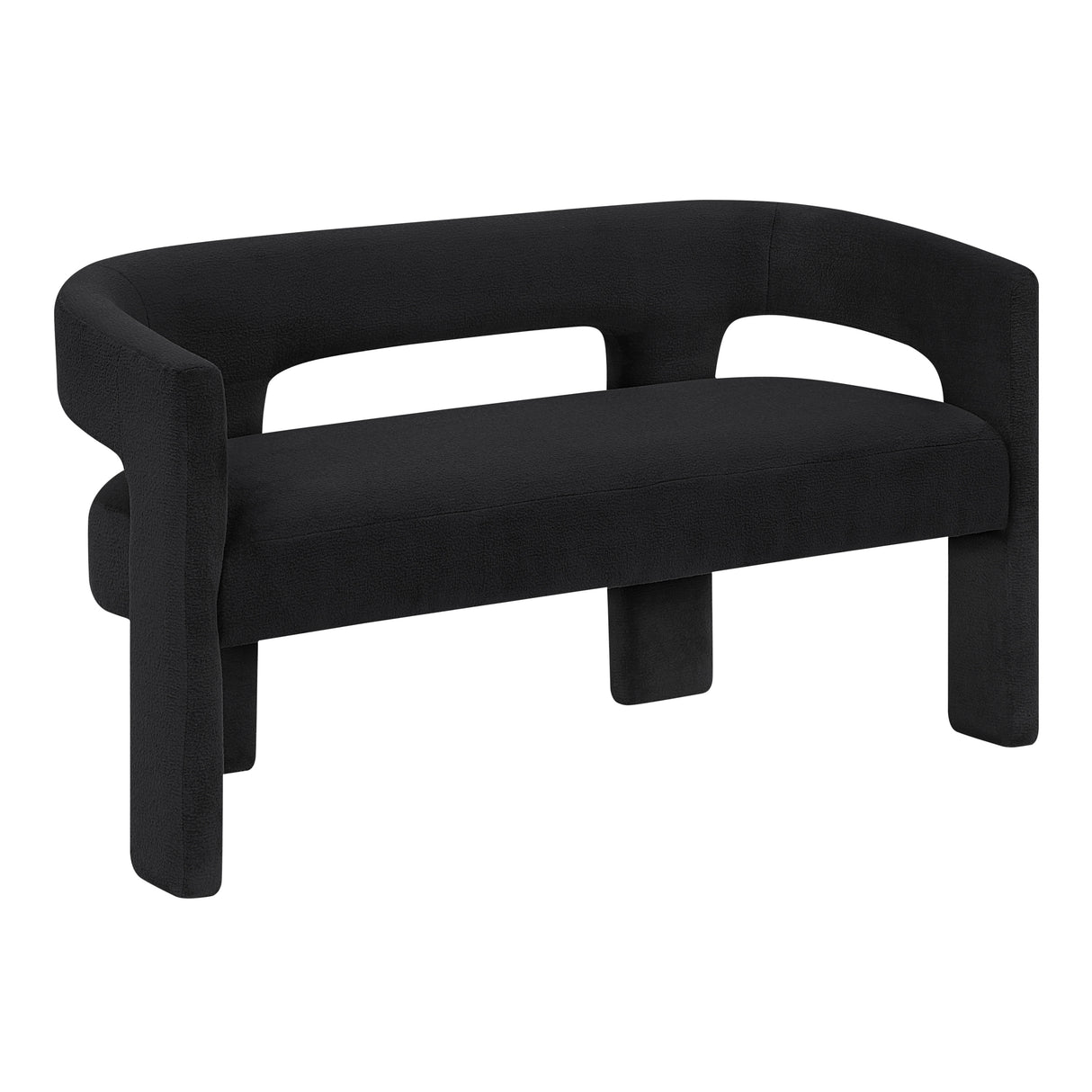 Marais Black Bench from Homelegance - Luna Furniture