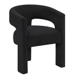 Marais Black Side Chair from Homelegance - Luna Furniture