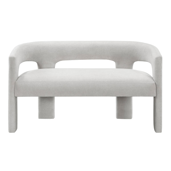 Marais Light Gray Bench