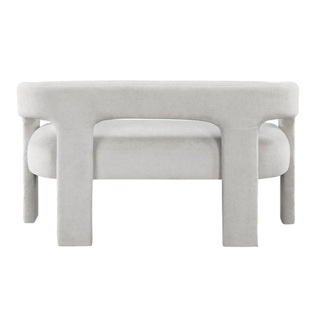 Marais Light Gray Bench from Homelegance - Luna Furniture