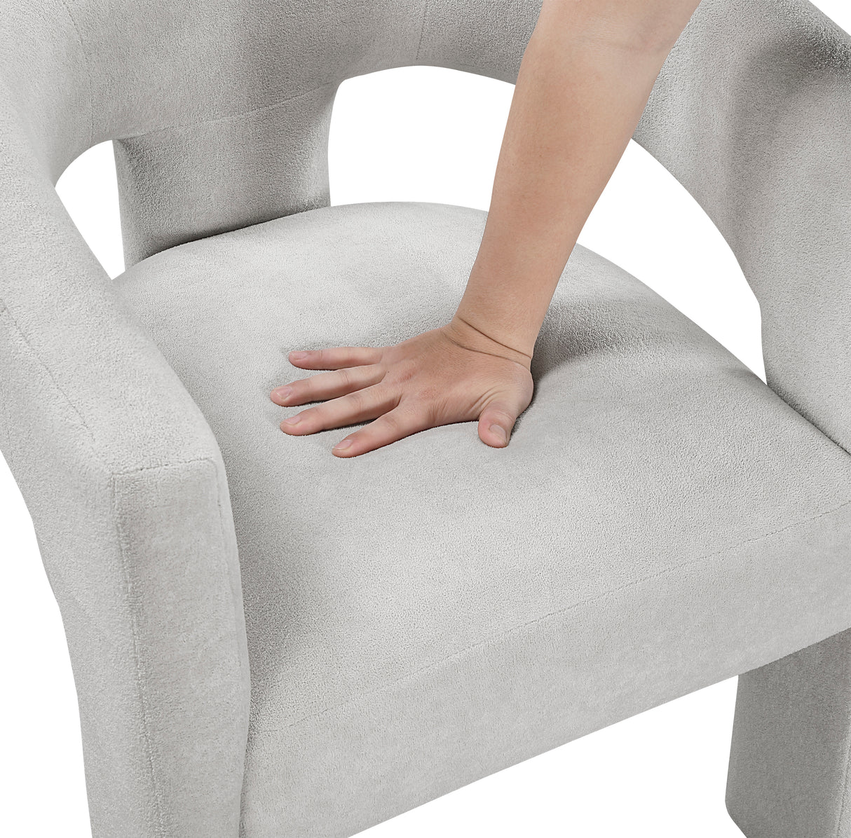 Marais Light Gray Side Chair, Set of 2 from Homelegance - Luna Furniture