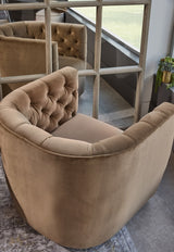 Marcel Swivel Club Chair from Essentials For Living - Luna Furniture