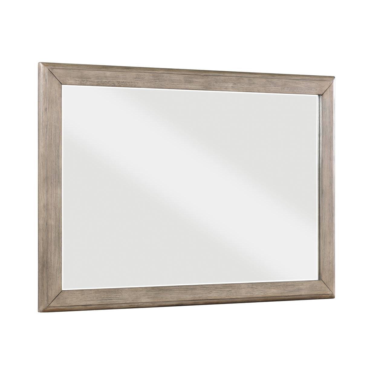 Marceline Gray Oak Mirror (Mirror Only) from Homelegance - Luna Furniture