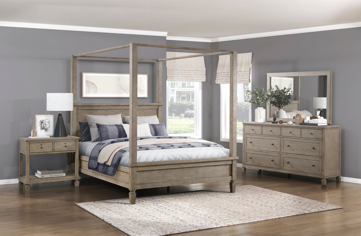 Marceline Gray Oak Dresser Luna Furniture Marceline Gray Oak Dresser Luna Furniture