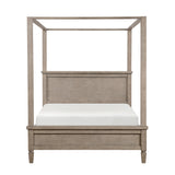 Marceline Gray Oak Eastern King Platform Bed from Homelegance - Luna Furniture