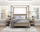 Marceline Gray Oak Eastern King Platform Bed from Homelegance - Luna Furniture