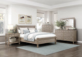 Marceline Gray Oak Mirror (Mirror Only) from Homelegance - Luna Furniture