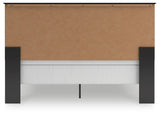 Maribel King Panel Bed with Dresser and Nightstand in Black from Ashley - Luna Furniture