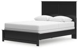 Maribel Queen Panel Bed with Dresser in Black from Ashley Furniture - Luna Furniture