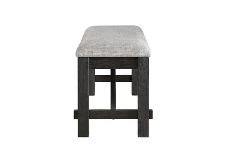 Maribelle Wheat Charcoal Extendable Dining Set from Crown Mark - Luna Furniture