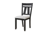 Maribelle Wheat Charcoal Extendable Dining Set from Crown Mark - Luna Furniture