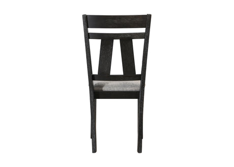 Maribelle Wheat Charcoal Extendable Dining Set from Crown Mark - Luna Furniture