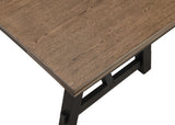 Maribelle Wheat Charcoal Extendable Dining Table from Crown Mark - Luna Furniture