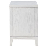 Marielle Distressed White 2-Drawer Nightstand from Coaster - Luna Furniture