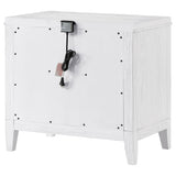Marielle Distressed White 2-Drawer Nightstand from Coaster - Luna Furniture