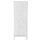 Marielle Distressed White 5-Drawer Bedroom Chest from Coaster - Luna Furniture